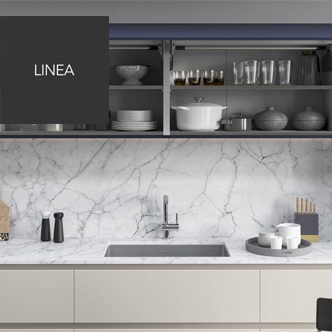 Extra-wide kitchen cabinets