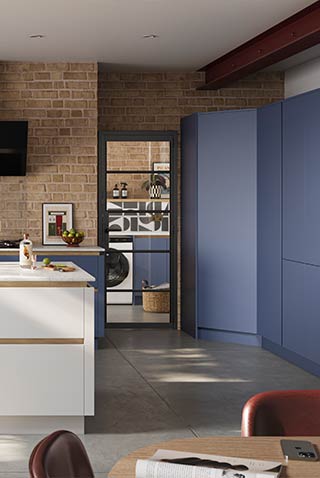 Blue Kitchens